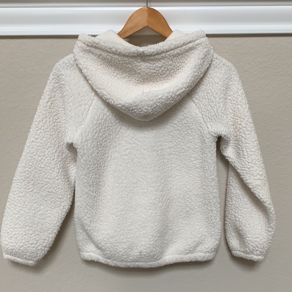 Old Navy Sherpa 1/4 Zip Pullover Hoodie - Picture 3 of 5